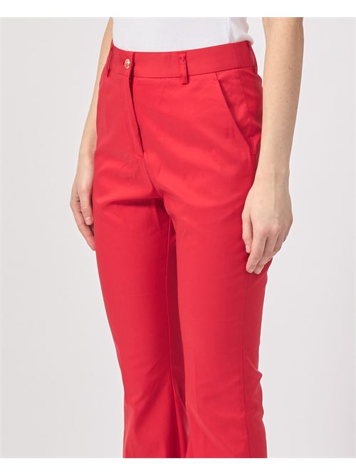 Pantalon évasé pour femme Yes Zee YES ZEE | P323-KD000505